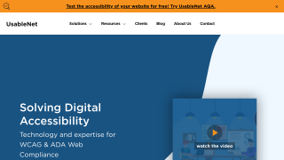 UsableNet AQA screenshot 1